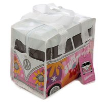 Puckator Recycled Plastic Bottle RPET Reusable Cool Bag Lunch Bag - Volkswagen VW T1 Camper Bus Summer Love