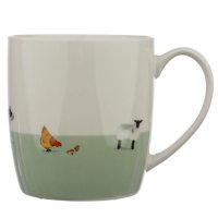 Puckator Porcelain Mug - Willow Farm