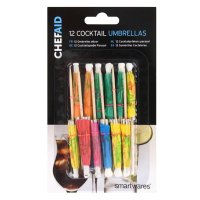 Chef Aid 12 Cocktail Umbrellas