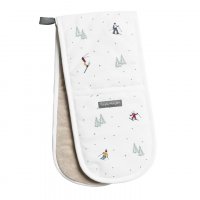 Sophie Allport 100% Cotton Double Oven Glove - Skiing