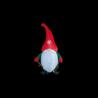 Premier Decorations Lit Inflatable Gnome 1.2M