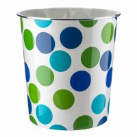 Polka Dot Design Waste Bin - 7.7L