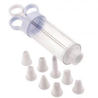 Icing Syringes with 8 Nozzles