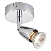 Endon Amalfi 1 Light Plate 50W Spot Chrome Plate