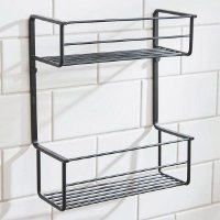 Miller 2 Tier Basket - Black