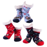 Nuzzles Boys Pooches Sherpa Socks - Assorted