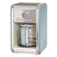 Ariete Vintage 12 Cup Drip Filter Coffee Maker Blue