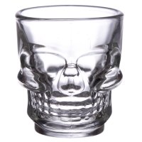 Puckator Skulls Shot Glass 60ml (Set of 2)