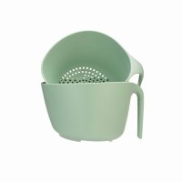 Fusion Twist Mixing Bowl & Colander Set - Mint