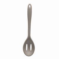 Fusion Twist Silicone Slotted Spoon - Grey