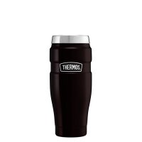 Thermos Matt Black Stainless Steel King Travel Tumbler - 470ml