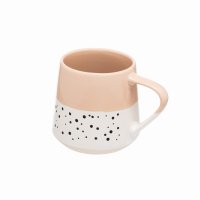 Siip Fundamental Dipped Dotted Mug - Blush