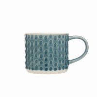 Siip Fundamental Embossed Circle Mug - Green