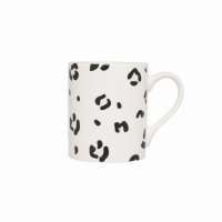 Siip Fundamental Leopard Mug - White