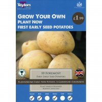 Taylors Foremost First Early Seed Potatoes - 10 Bulbs
