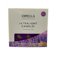 Opella Candle  Lavender Tea Lights-16PK