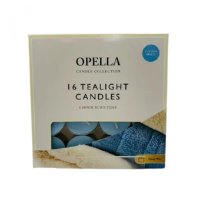Opella Candle Cotton Bree Tealights - 16PK