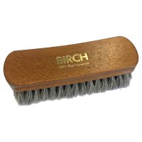 Birch Horsehair Brush 17cm Grey