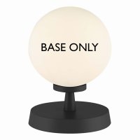 Dar Esben Touch Table Lamp Matt Black Base Only