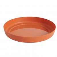 Clever Pots Plant Pot Tray Round Terracotta - 30cm