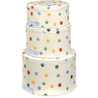 Elite Emma Bridgewater - Polka Dot Set of 3 Cake Tins