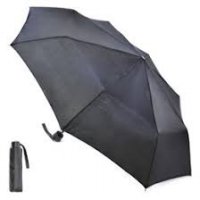 Drizzles Ladies Black Wind Resistance Umbrella