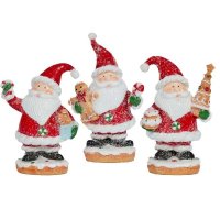 Three Kings Festive Figurines Santa's Treats! - Assorted