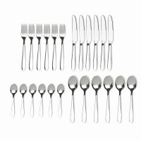 Sabichi 24pc Arch Cutlery Set - Stainless Steel