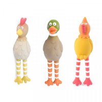 Zoon Latex Dog Toy - Large Squawker (Assorted)