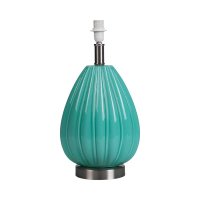 Oaks Lighting Arda Glass Touch Table Lamp Base Sea