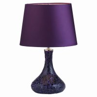 Oaks Lighting Zara Table Lamp Purple