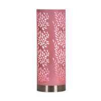 Oaks Lighting Tema Touch Table Lamp Pale Pink