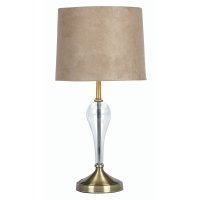 Oaks Lighting Hika Touch Table Lamp Antique Brass