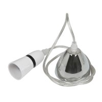 Oaks Lighting Pendant Adaptor for Track Spot Lights 280 x 80mm Chrome