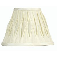 Oaks Lighting Sutlej Silk Shade Ivory - Various Sizes