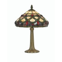 Oaks Lighting Tiffany Style Oberon Table Lamp