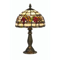 Oaks Lighting Tiffany Style Grape Table Lamp