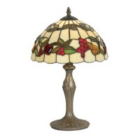 Oaks Lighting Tiffany Style Fruit Table Lamp