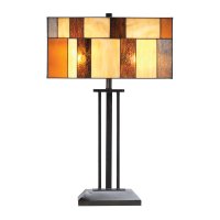 Oaks Lighting Tiffany Style Osrick Table Lamp