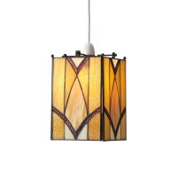 Oaks Lighting Tiffany Style Portia Non-Electric Pendant