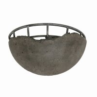 Oaks Lighting Kellen Wall Light Concrete