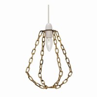 Oaks Lighting Hara Non-Electric Pendant Gold