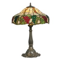 Oaks Lighting Tiffany Style Grapes II Table Lamp
