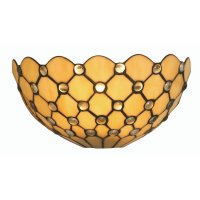 Oaks Lighting Tiffany Style Jewel Wall Light