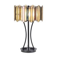 Oaks Lighting Tiffany Style Morton Table Lamp