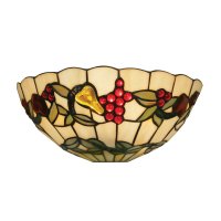 Oaks Lighting Tiffany Style Fruit Wall Light