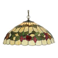 Oaks Lighting Tiffany Style Fruit Ceiling Light