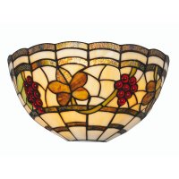 Oaks Lighting Tiffany Style Grape Wall Light