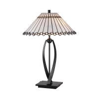 Oaks Lighting Tiffany Style Fabien Table Lamp