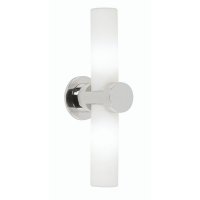 Oaks Lighting Afia 2 Lamp Wall Light Chrome